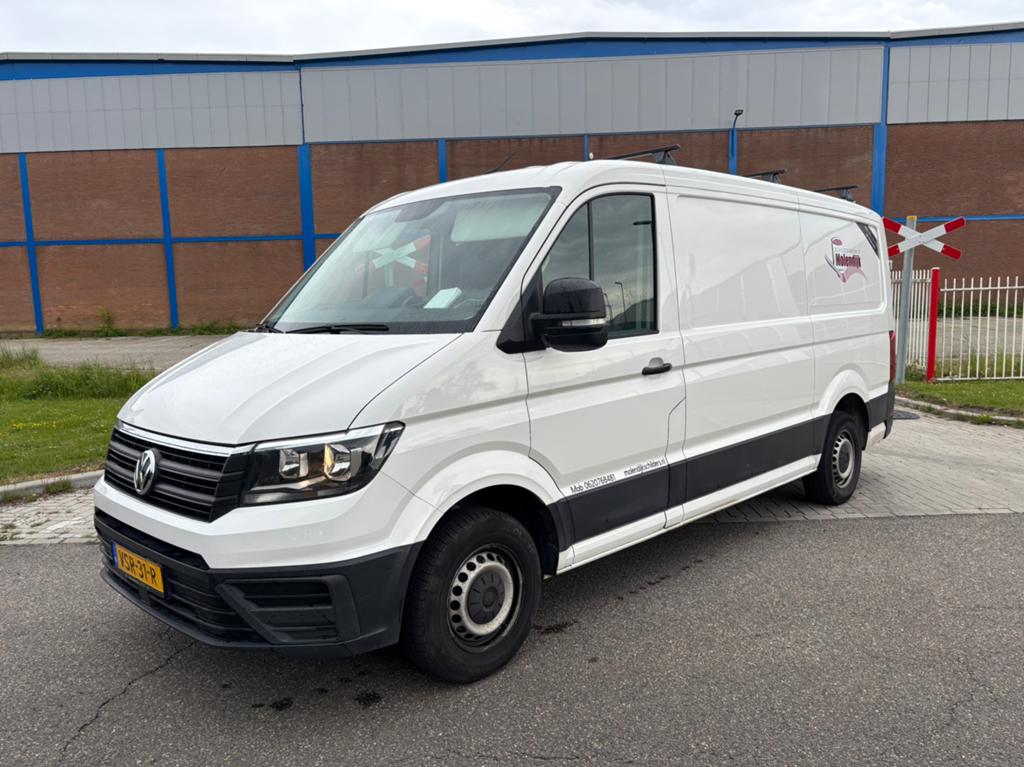 Volkswagen Crafter GB 2.0 TDI 140pk L3h3 364/3000 FWD 2018, Zwart, 4 cilinders, Volkswagen, 3000 kg