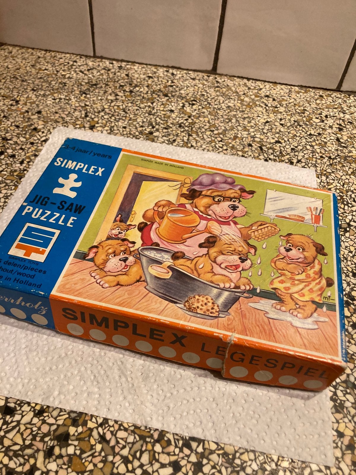 Oud simplex puzzeltje, Ophalen of Verzenden