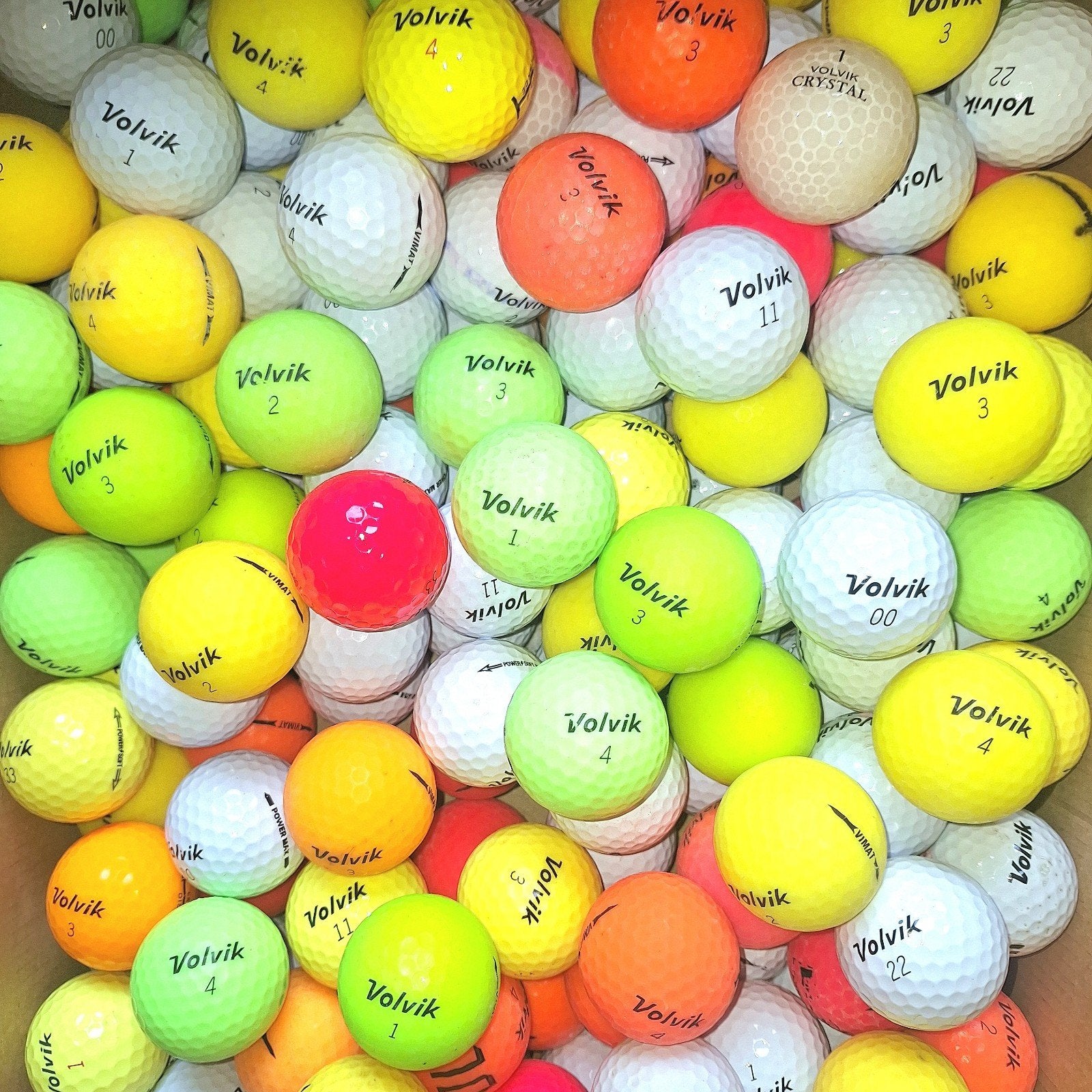 50 Vovik golfballen mix, Ophalen of Verzenden, Bal(len)