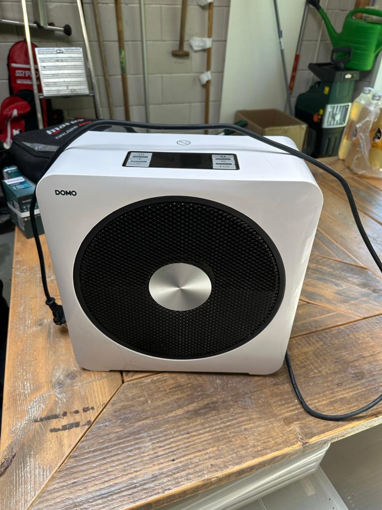 Domo elektrische heater - Compact en Efficiënt, Ophalen, Gebruikt, Luchtontvochter