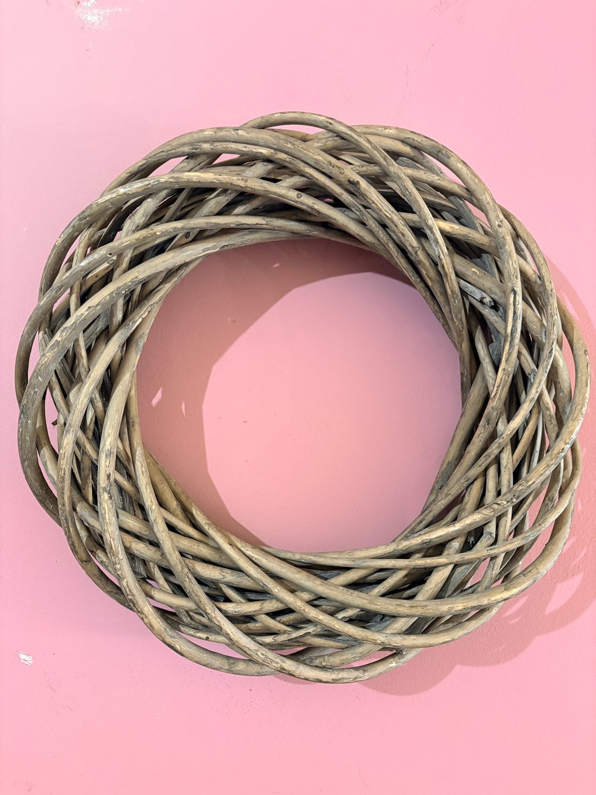 Gevlochten Takkenkrans (Diameter 32 cm) – Stoer & Landelijk, Huis en Inrichting, Ophalen of Verzenden, Zo goed als nieuw