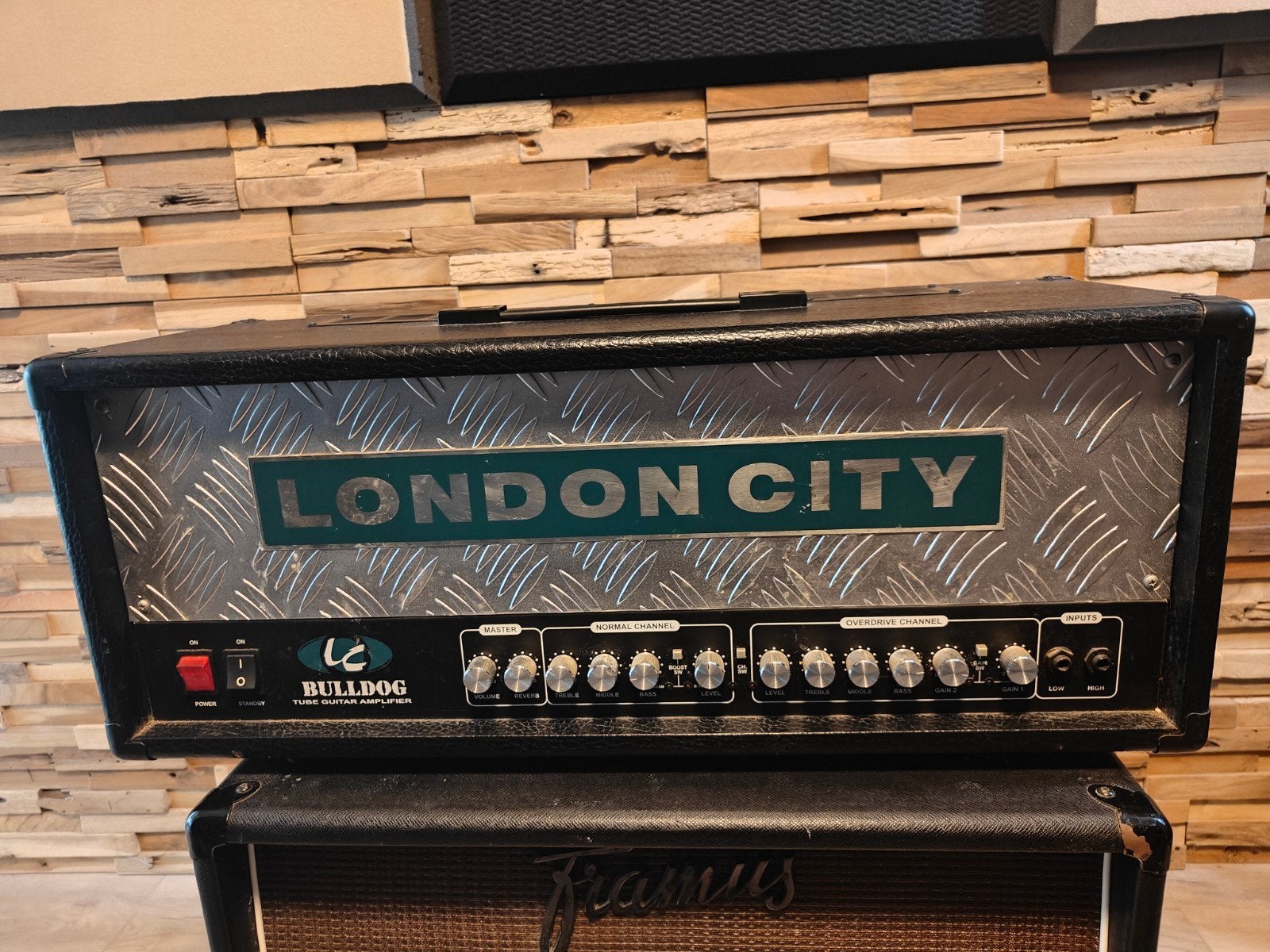 Set: London City 100w tube, Blackstar HT-Boost 12" Celestion, Ophalen, 100 watt of meer