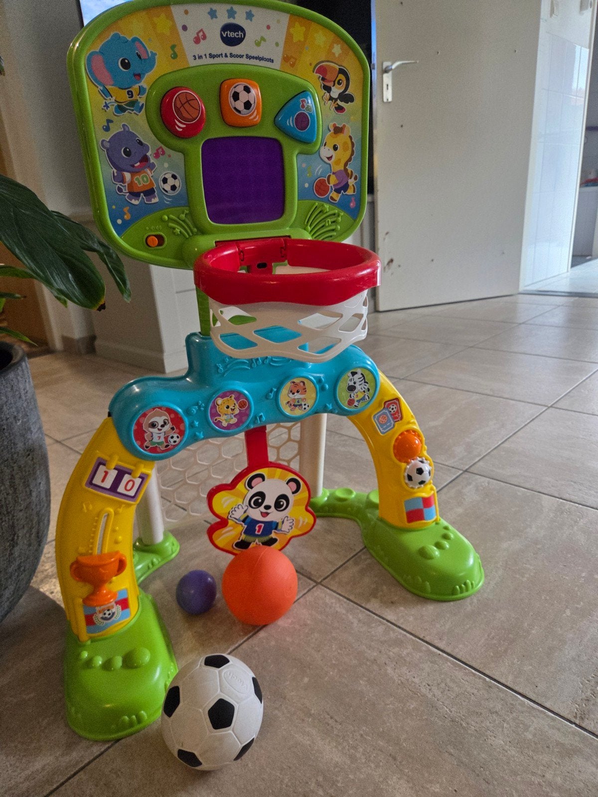 VTech 3-in-1 Sport & Scoor Speelplaats met gebruikerssporen, Ophalen, Gebruikt, Jongen of Meisje