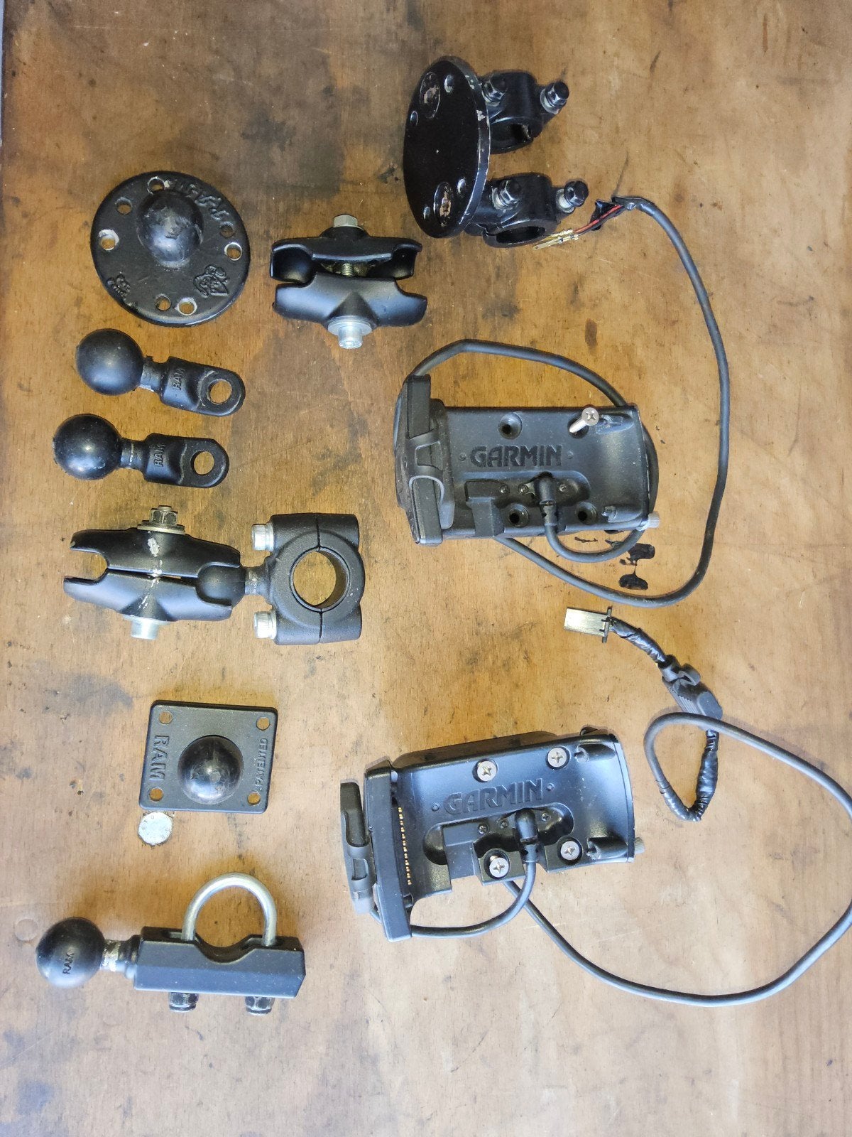 garmin houder satnav, Motoren, Ophalen of Verzenden, Gebruikt