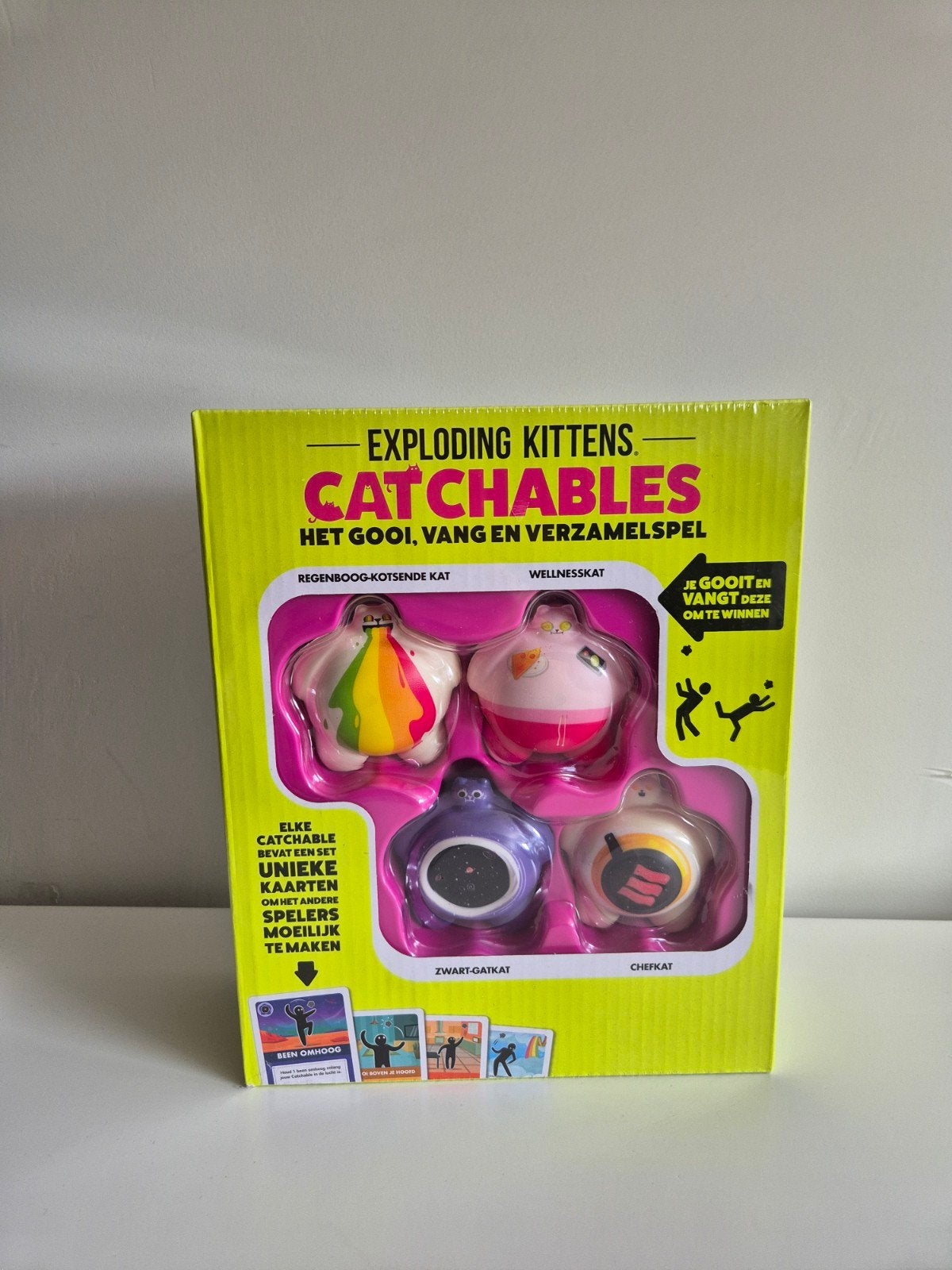 Exploding Kittens Catchables, Hobby en Vrije tijd, Gezelschapsspellen | Bordspellen, Vijf spelers of meer, Ophalen of Verzenden