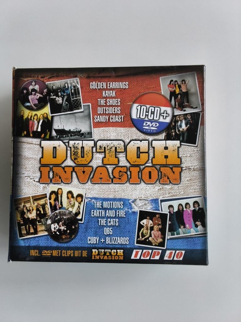 Dutch invasion nederpop cdbox met oa the shoes,  q65, Kayak,, Cd's en Dvd's, Vinyl | Pop, Ophalen of Verzenden, Zo goed als nieuw