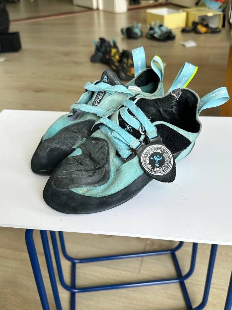 Klimschoenen Tenaya Indalo 38 3/4, Ophalen of Verzenden, Gebruikt, Klimsportschoenen