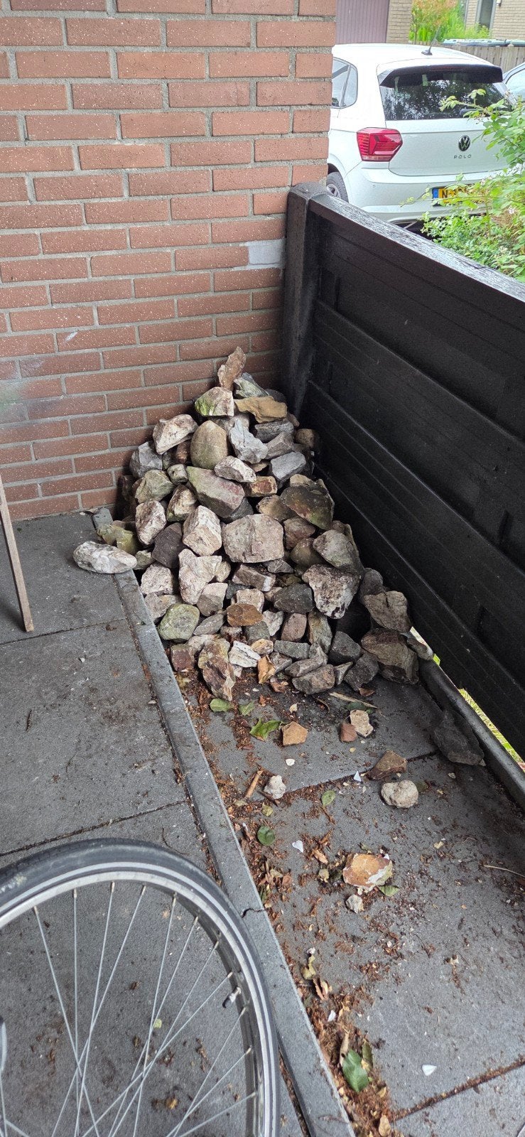 Stenen / keien, Tuin en Terras, Ophalen, Overige materialen, Gebruikt, Kei
