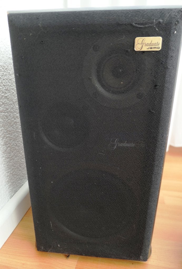 Set van 2 Jamo Graduate hifi-luidsprekers (Vintage), Ophalen, Vloerstaande luidspreker, Gebruikt, 60 tot 120 watt