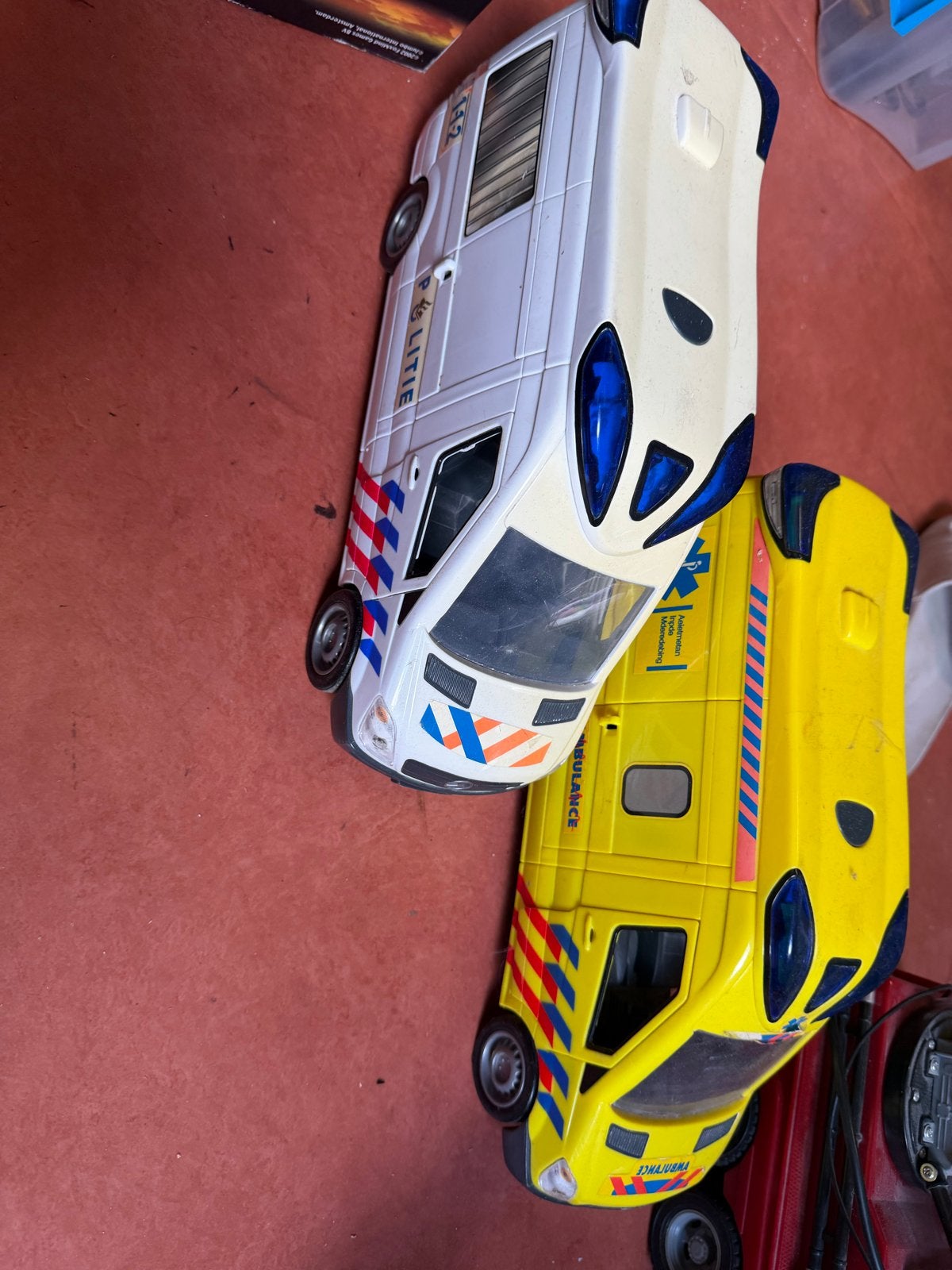 Diverse speelgoedset: politie, ambulance, brandweer en meer, Ophalen, Gebruikt