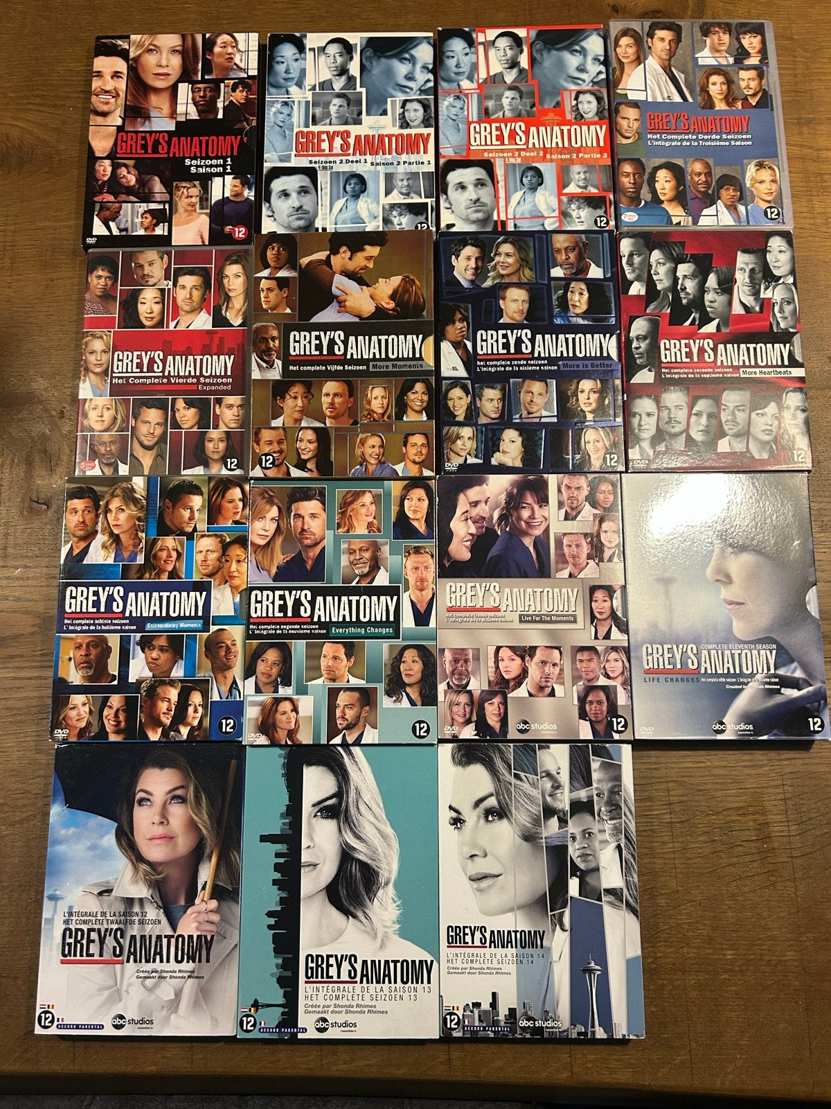 Grey's Anatomy DVD Boxsets - Diverse Seizoenen, Cd's en Dvd's, Nederlands, Drama, Ophalen of Verzenden, Vanaf 12 jaar