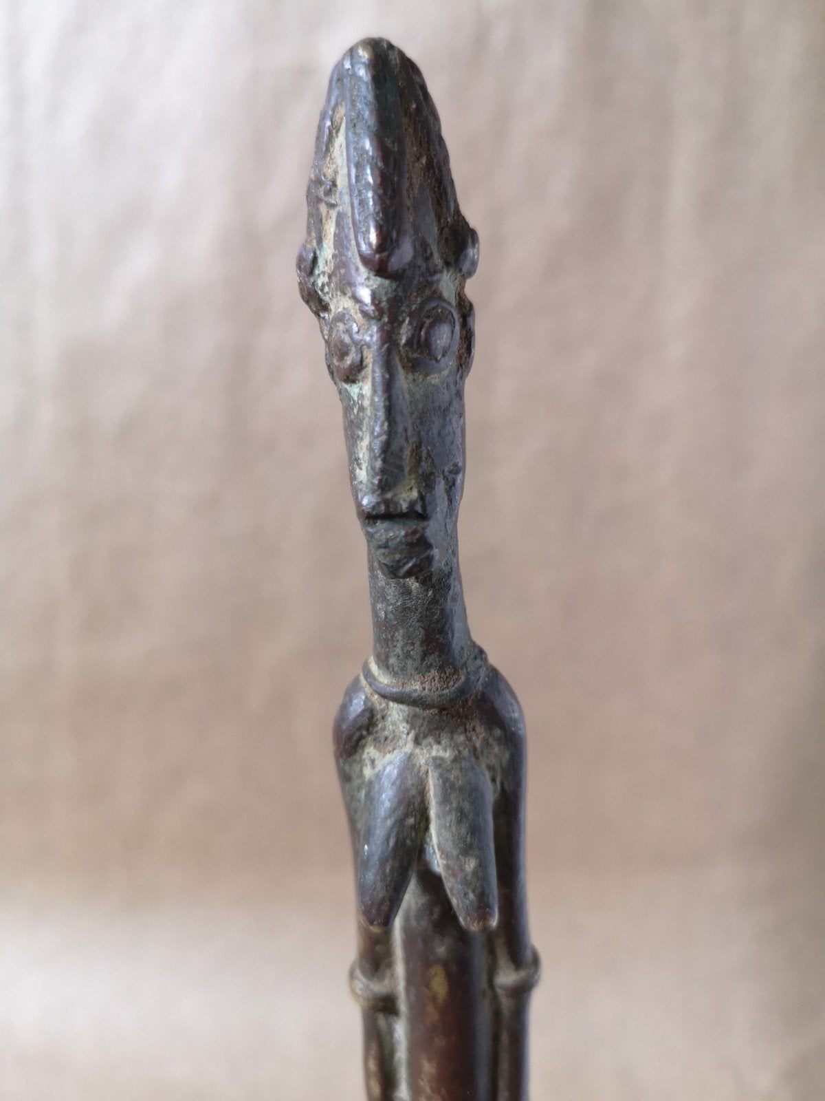 Oude voorouder beeld Senufo / Dogon, Ophalen of Verzenden