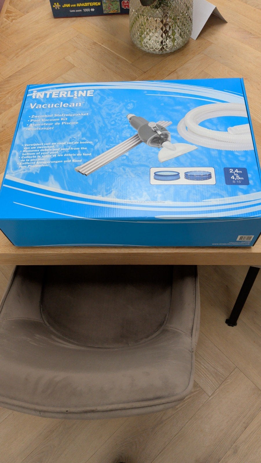 Interline Vacuclean Zwembadreinigingsset - Nieuw, Ophalen of Verzenden, Nieuw, Overige typen