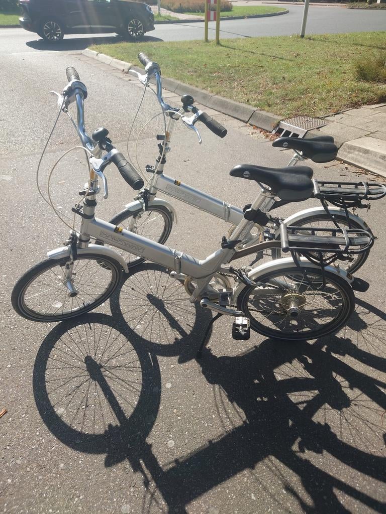 Nette 2 X Giant Halfway Aluminum Vouwfietsen met versnelling, Versnellingen, Zo goed als nieuw, Giant, Minder dan 49 cm