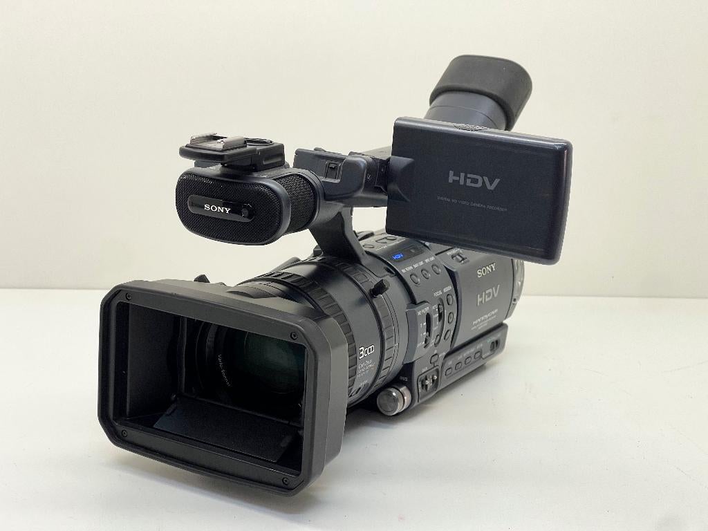 SONY HDR-FX1E Professionele HDV/Mini DV camcorder-werk goed, Mini dv, N, N, Zo goed als nieuw