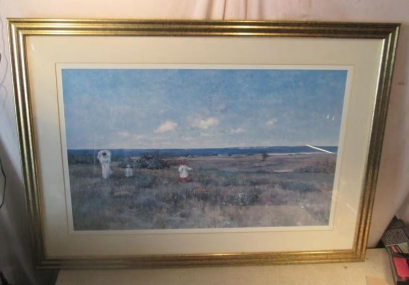 Mooi Vergulde Houten Fotolijst - 93x66 / 87x60, Audio, Tv en Foto, Fotografie | Fotolijsten, Hout, Ophalen of Verzenden, Zo goed als nieuw
