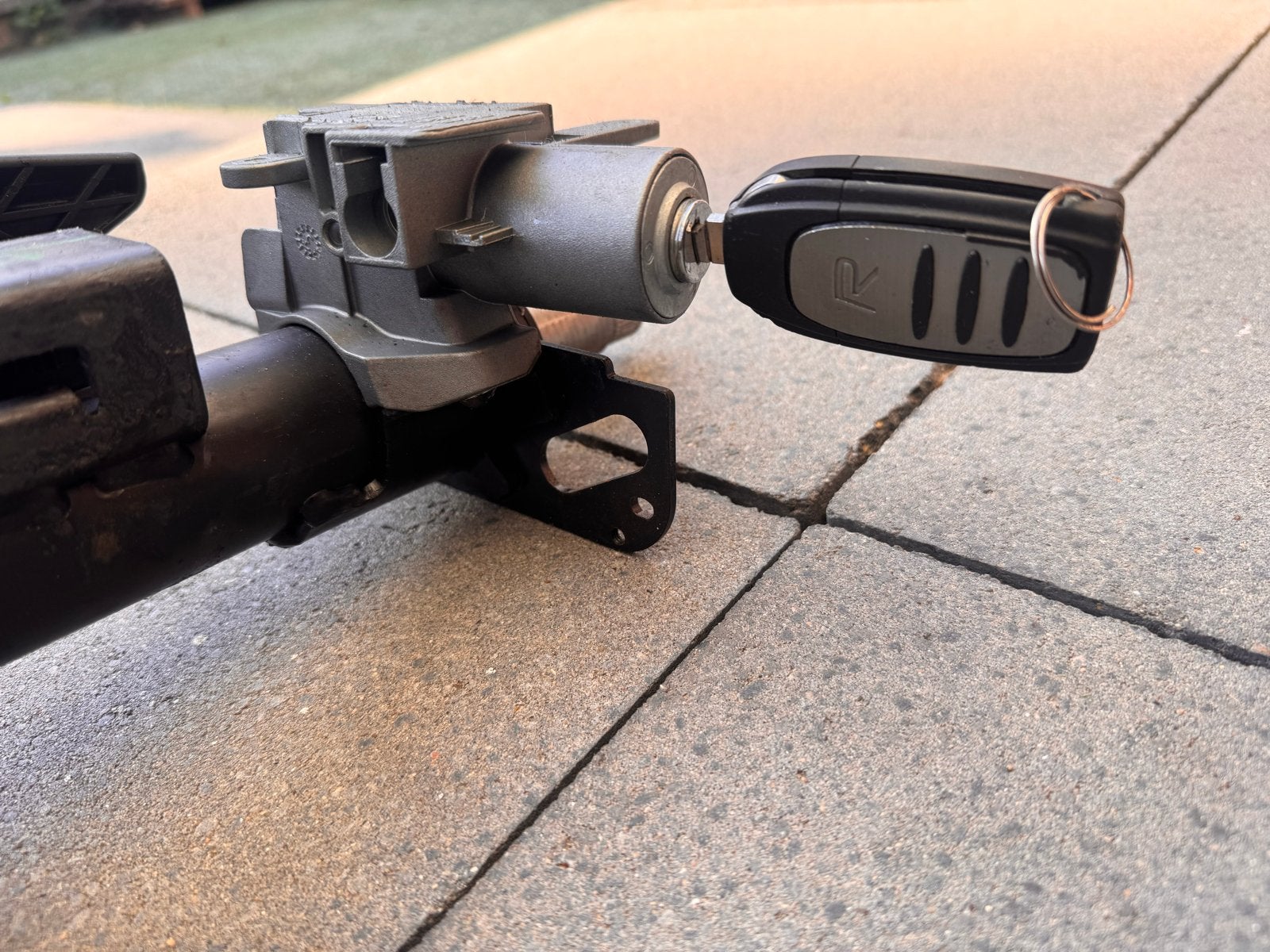 Stuurkolom met contactslot en sleutel volvo S60R V70R, Ophalen of Verzenden, Gebruikt