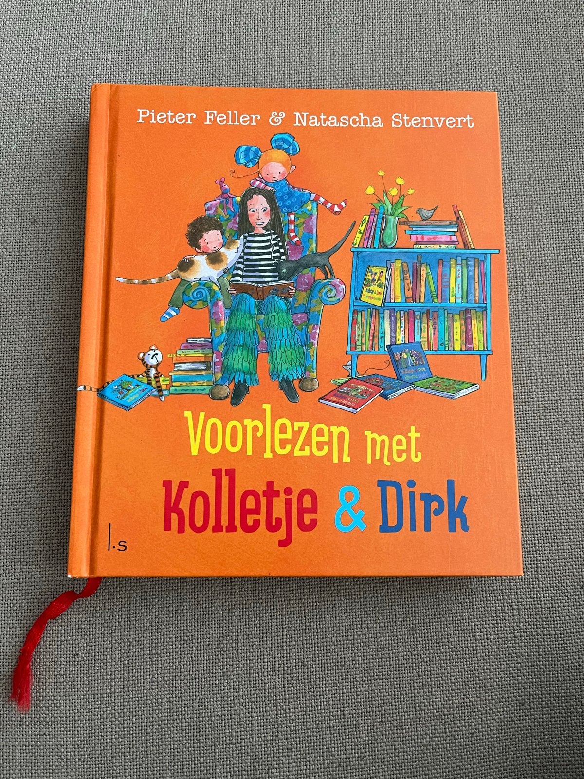 Voorlezen met Kolletje & Dirk - Pieter Feller & N. Stenvert, Boeken, Ophalen, Zo goed als nieuw, Fictie algemeen