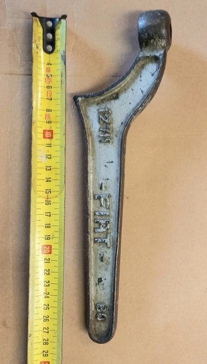 FIAT Speciale sleutel 12711 80     Lengte 28cm., Auto diversen, Ophalen of Verzenden, Gebruikt