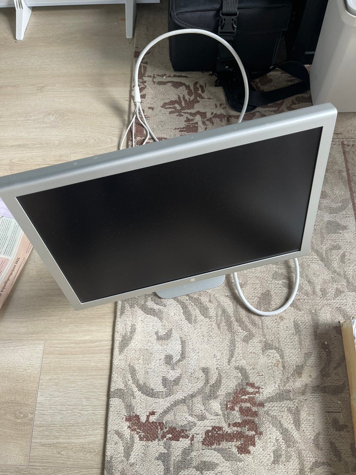 Apple cinema display 20”, Ophalen, Gebruikt, Onbekend, DVI