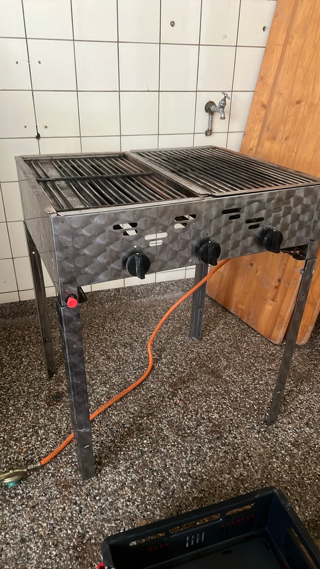 Gas barbecue, Tuin en Terras, Ophalen, Gebruikt