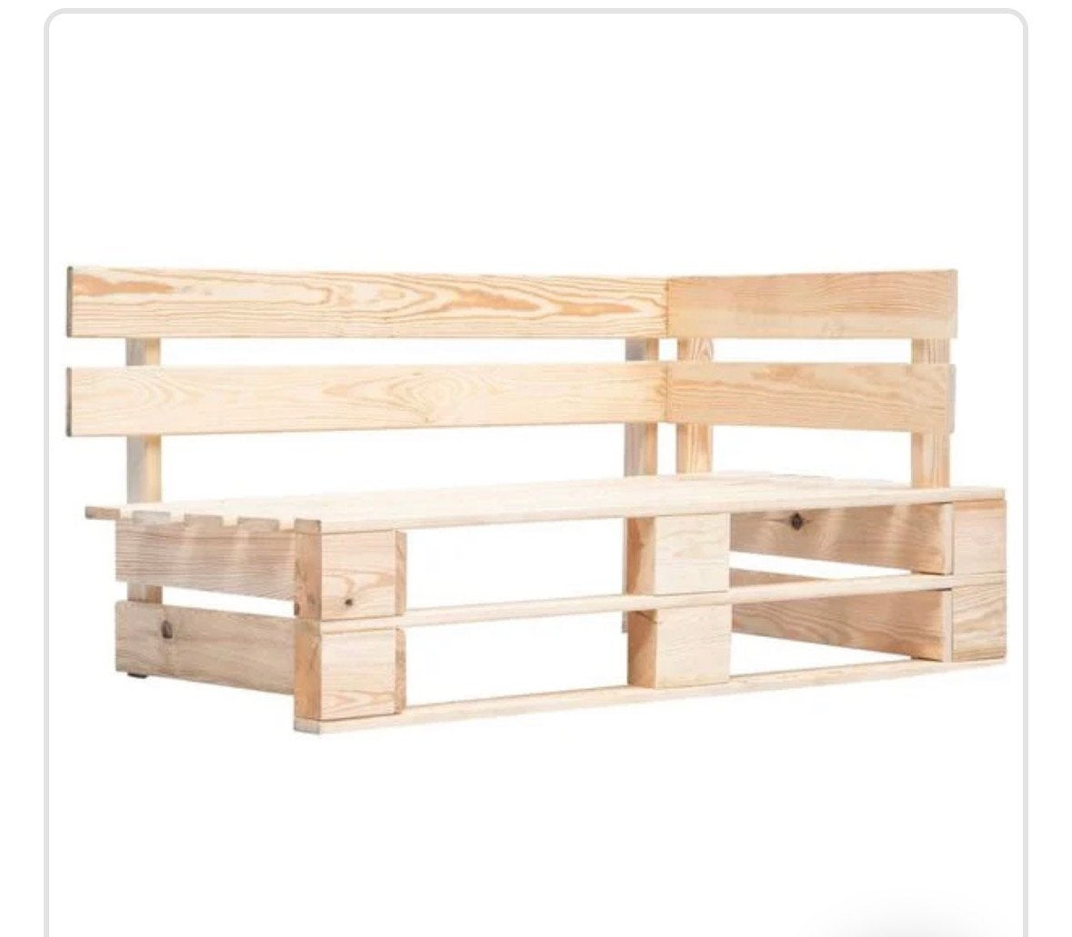 Palletbank, Ophalen, Zo goed als nieuw, Hout