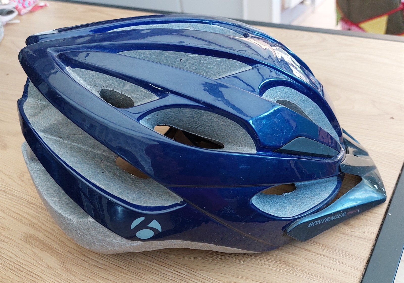 Fietshelm maat 55-61 Bontrager, Ophalen of Verzenden, Gebruikt, Helm