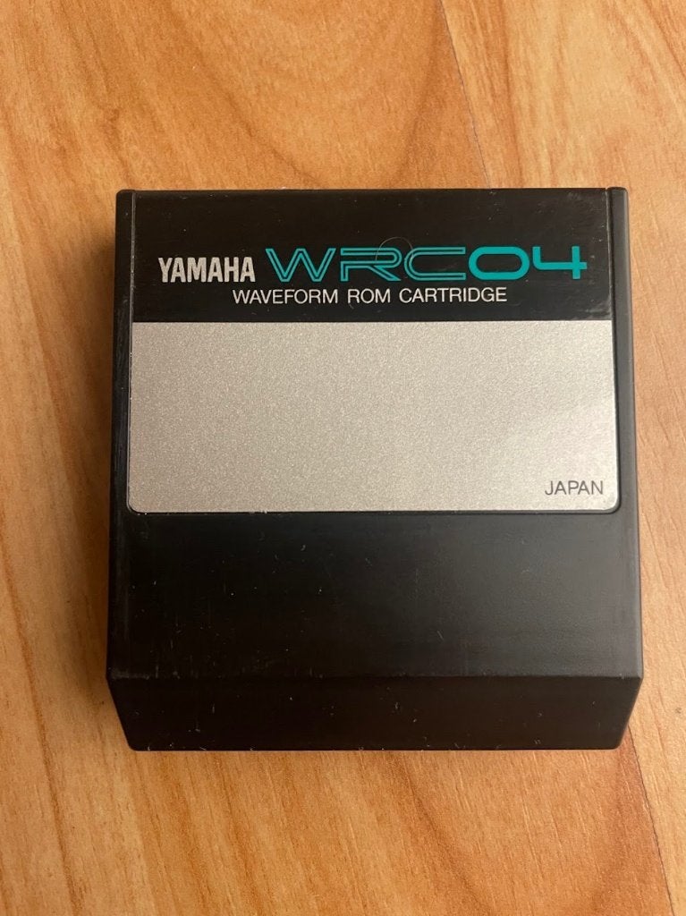 Yamaha WRC04 Waveform Rom Cartridge, Ophalen of Verzenden, Gebruikt, Yamaha