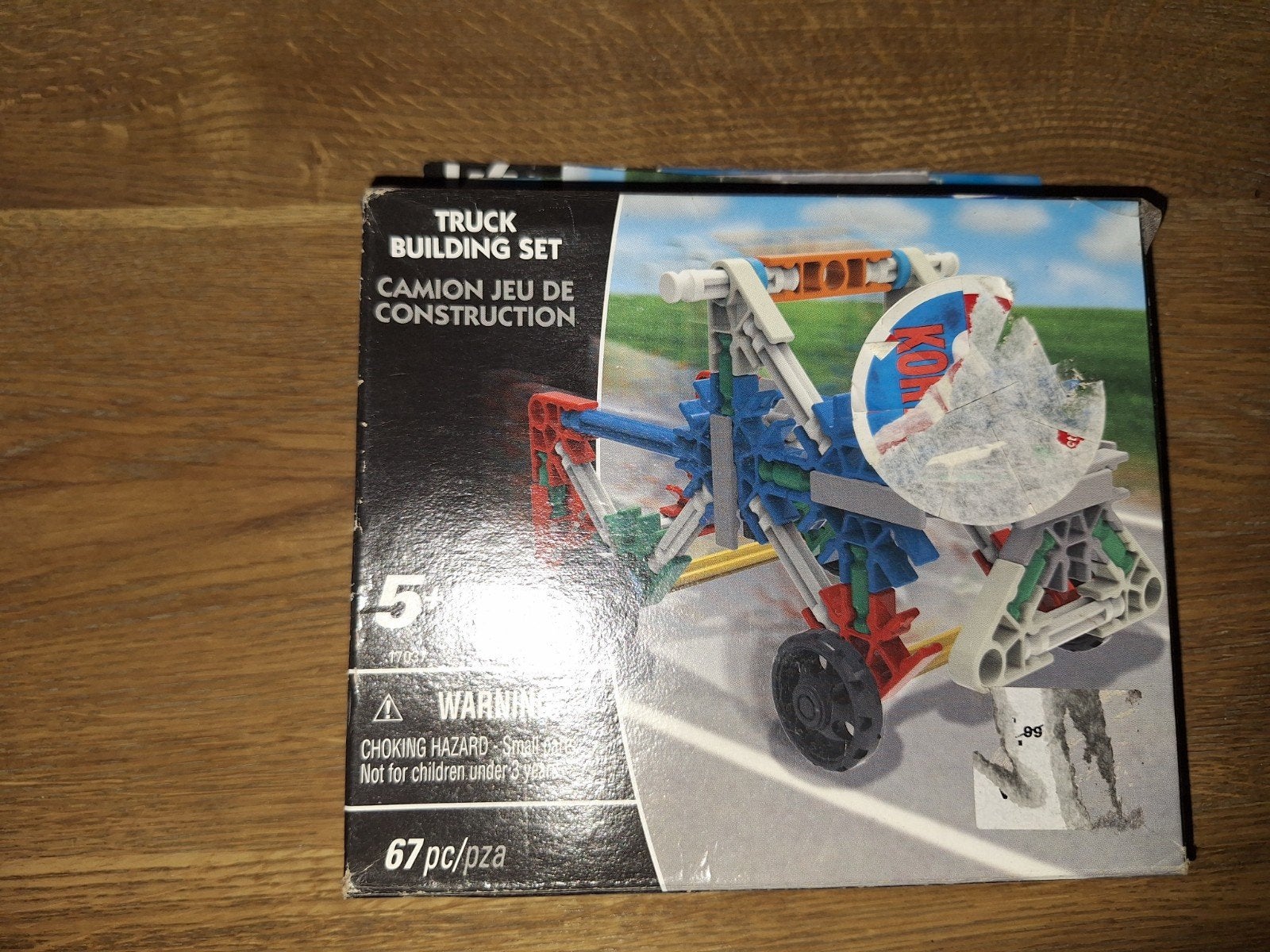 K'nex Vrachtwagen + vliegtuig bouwset, Ophalen of Verzenden, Zo goed als nieuw, K'nex