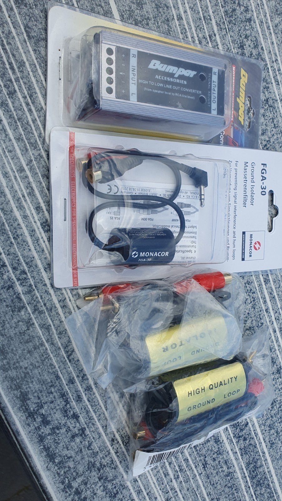 Audio isolatoren tulp en mini jack, Ophalen of Verzenden, Instrument