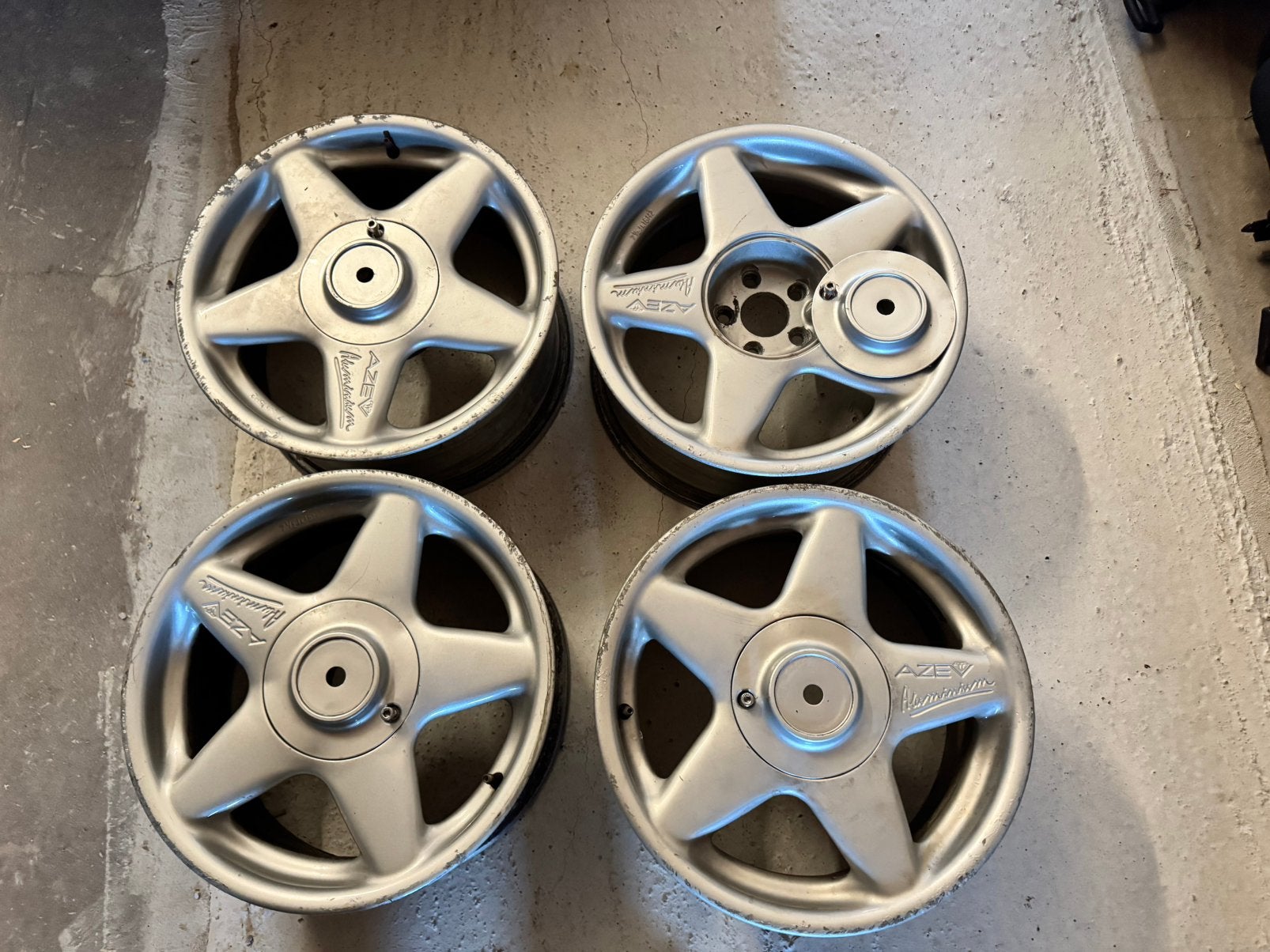 16 inch AZEV 5x100 oldskool, Auto-onderdelen, Ophalen of Verzenden