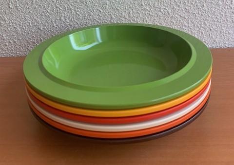 Mepal Rosti Classic: 6 borden / 6 kleuren, Lochem, Ophalen of Verzenden, Zo goed als nieuw, Mepal