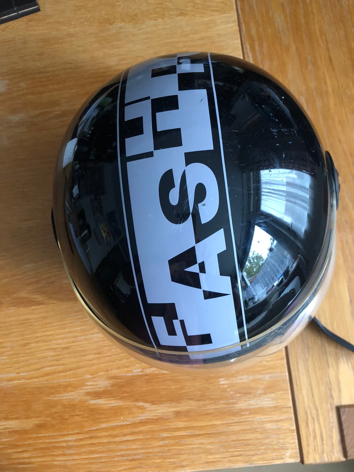 Scooter helm maat M, Fietsen en Brommers, Ophalen, Zo goed als nieuw