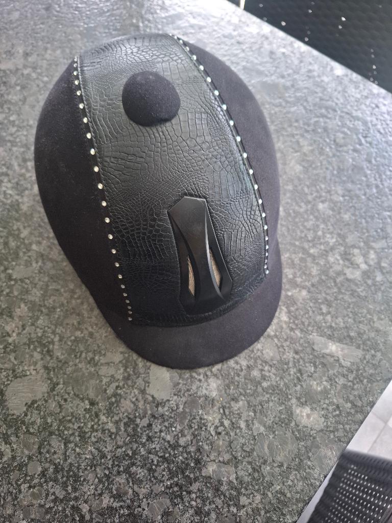 Paardrijcap, Dieren en Toebehoren, Paardrijkleding, Kinderen, Ophalen of Verzenden, Zo goed als nieuw, Recreatie