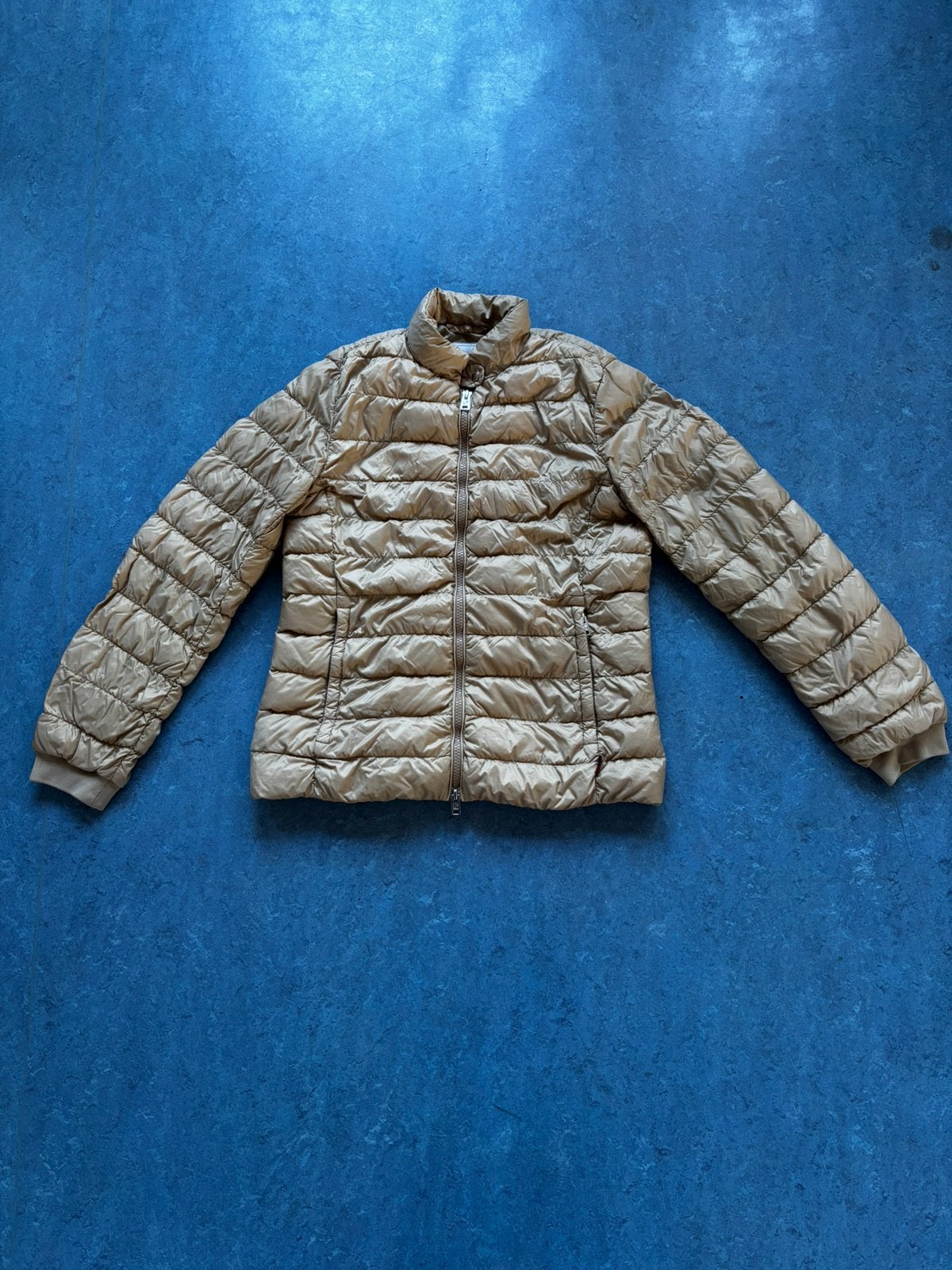 Woolrich, Kleding | Dames, Jassen | Winter, Verzenden, Zo goed als nieuw, Maat 36 (S), Beige