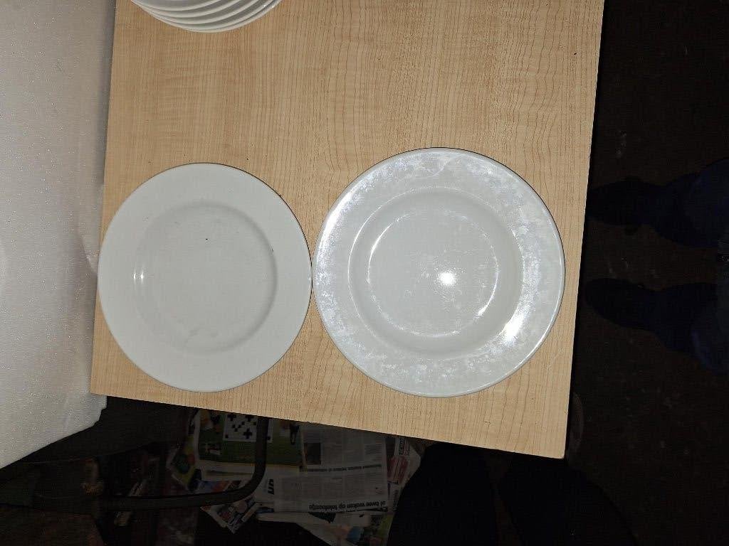 2 borden, Gebruikt, Ophalen of Verzenden, Bord(en), Overige stijlen