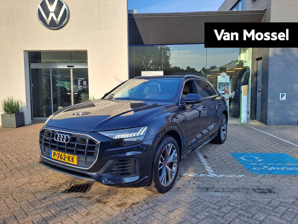 Audi Q8 55 TFSI e quattro Pro Line Advanced | B&O AUDIO | LE, Auto's, Audi, Bedrijf, Te koop, Q8, 4x4, ABS, Achteruitrijcamera