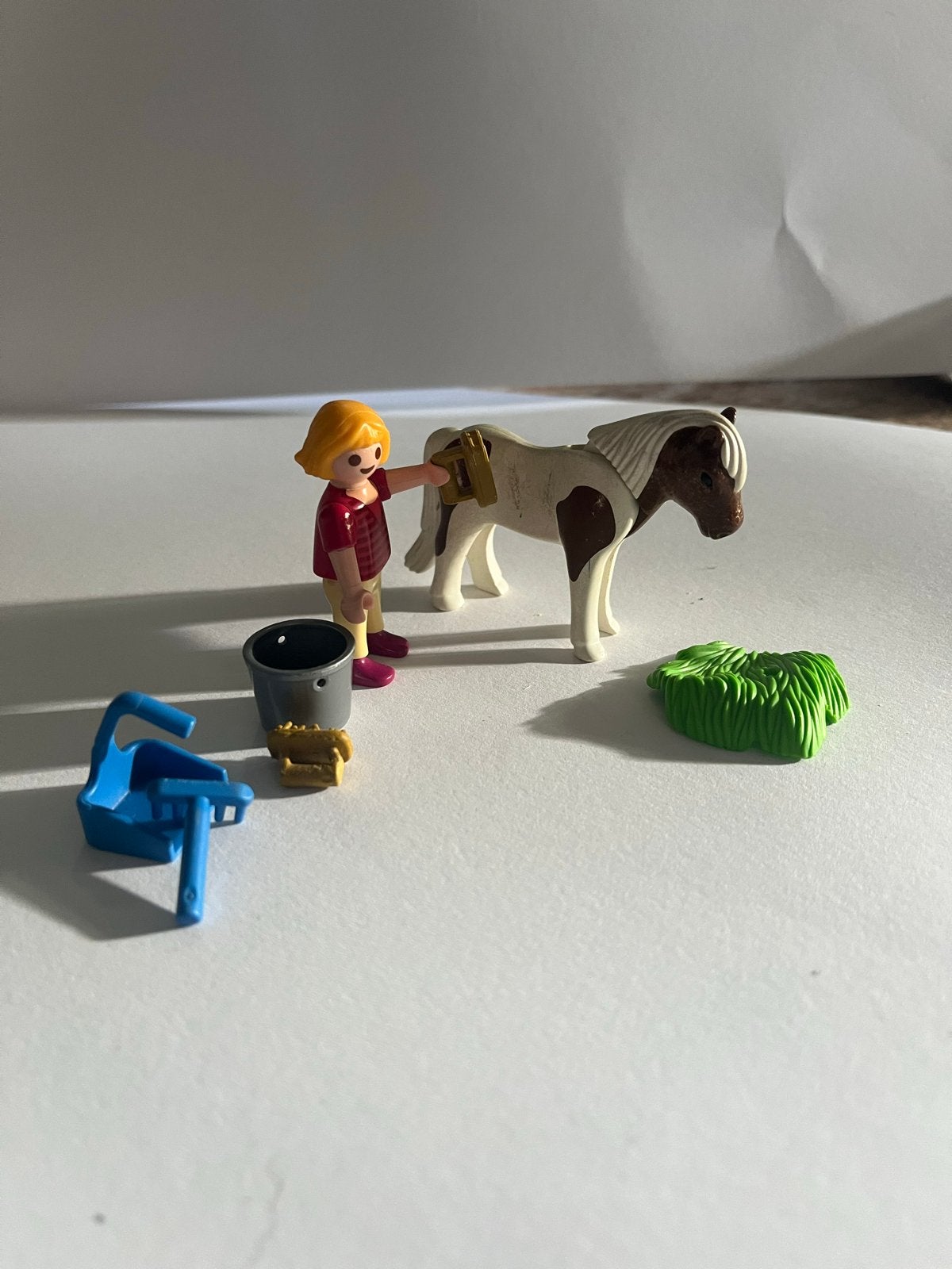 Playmobil Meisje met paard, Ophalen of Verzenden, Gebruikt, Meisje