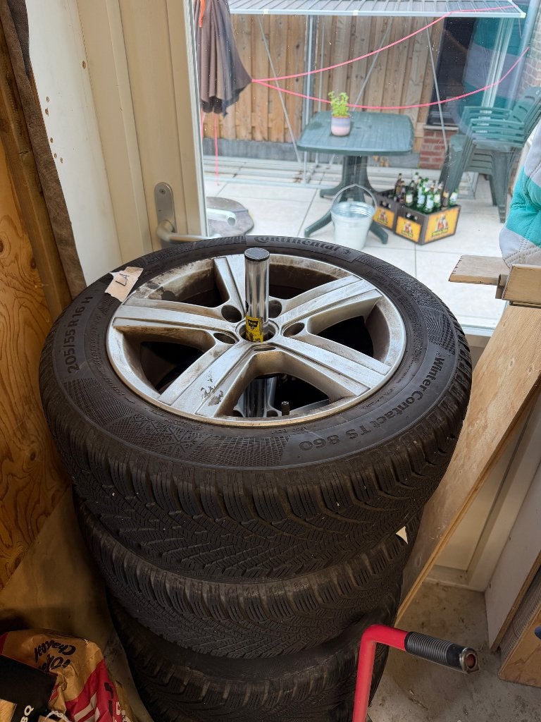 Orginele Vw golf 7 velgen 16inch, Auto-onderdelen, Banden en Velgen, Ophalen, Gebruikt, 16 inch, Banden en Velgen