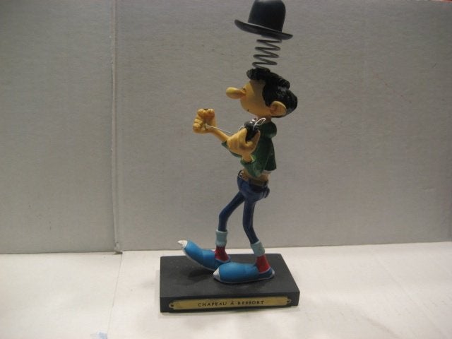 Guust flater (gaston lagaffe) 44 le chapeau à ressort, Verzamelen, Stripfiguren, Ophalen of Verzenden, Guust of Robbedoes, Zo goed als nieuw
