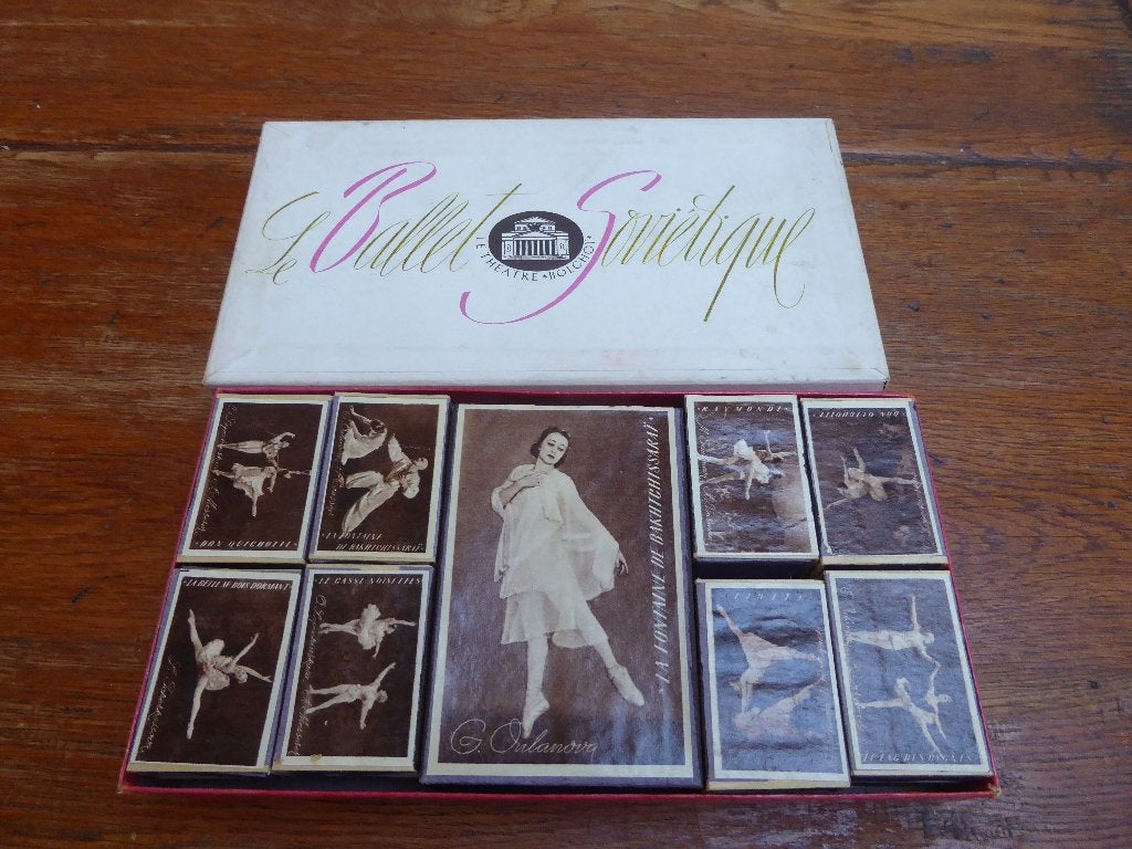 Bolshoi Ballet lucifers, 17 doosjes, Verzamelen, Ophalen of Verzenden, Zo goed als nieuw, Luciferdoosjes of -merken