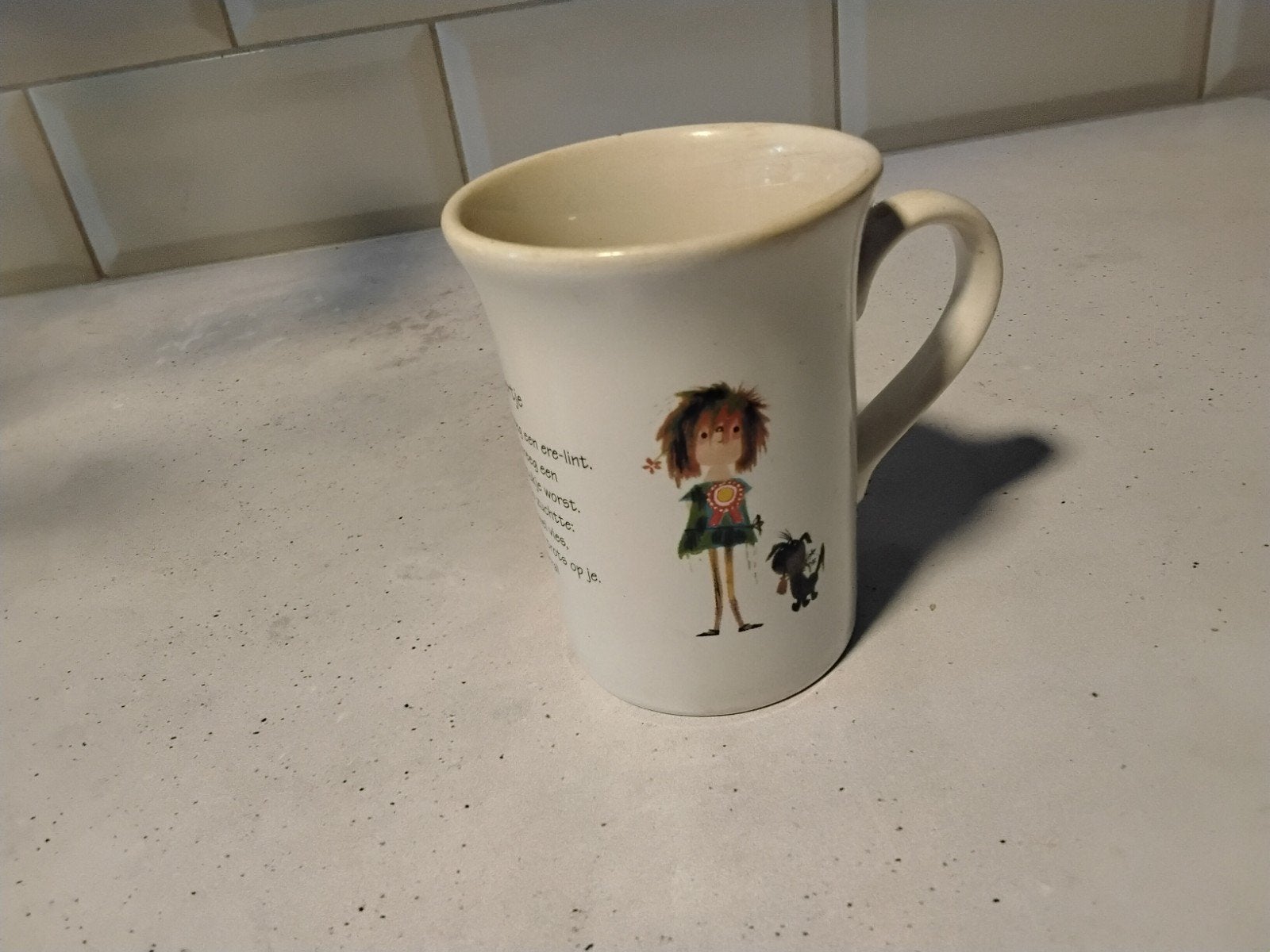 mooie beker, Ophalen of Verzenden