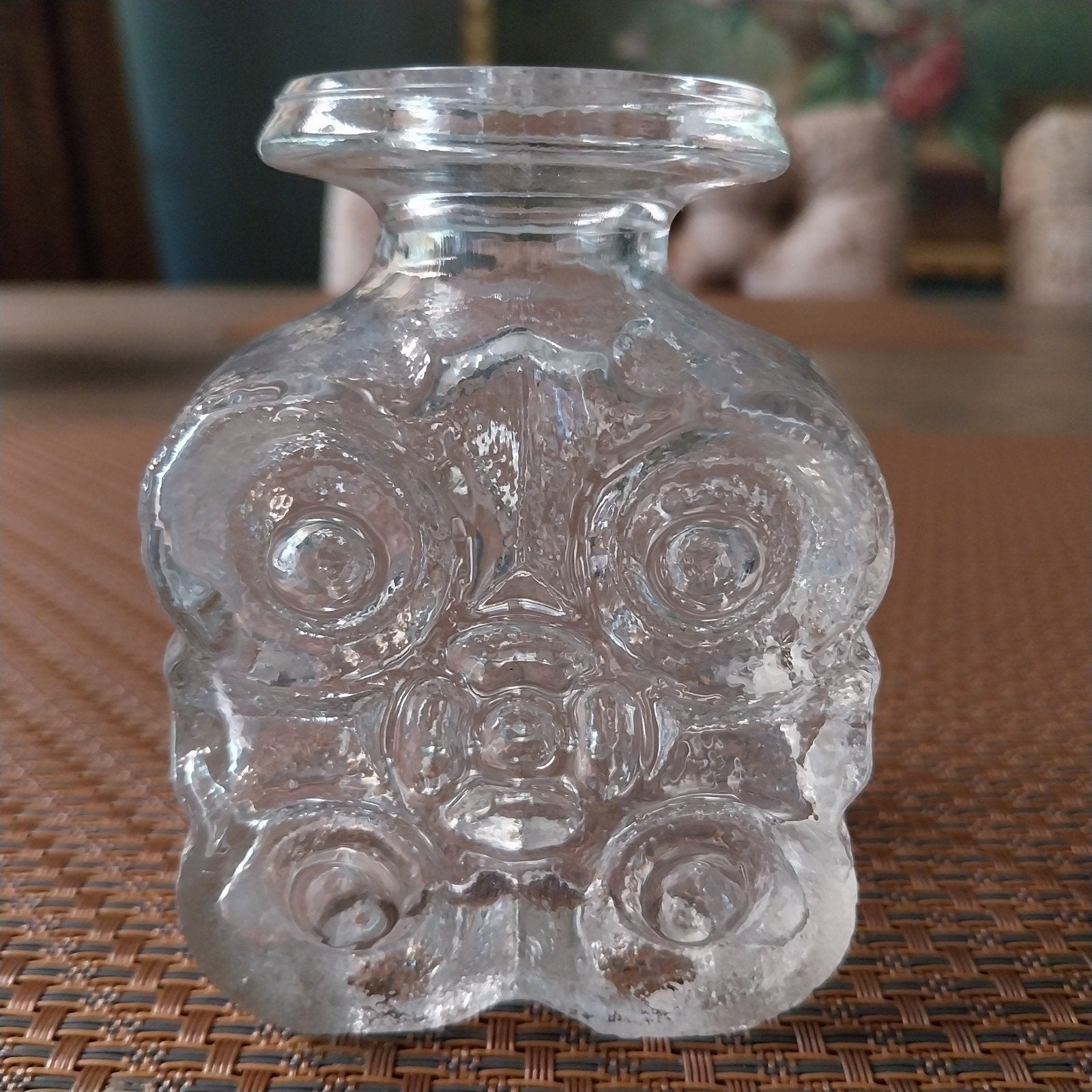 SKRUF GLAS Zweden Lars Hellsten jaren 60 Scandinavie vintage, Ophalen of Verzenden