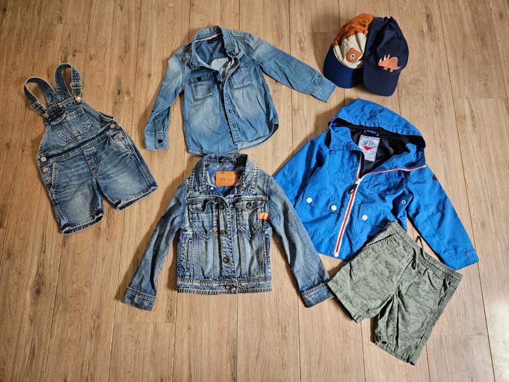 Jongenskleding maat 98/104, Kinderen en Baby's, Kinderkleding | Maat 98, Ophalen of Verzenden, Jongen, Jas, Tommy Hilfiger
