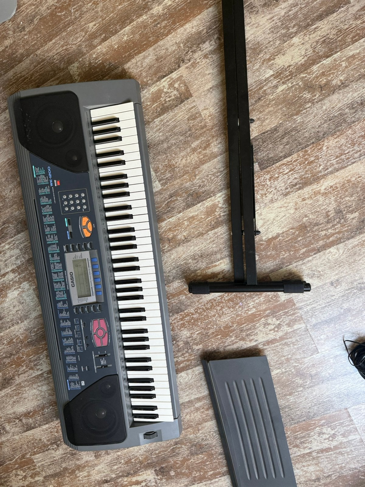 Keyboard Casio WK-1200, Ophalen, Zo goed als nieuw, 61 toetsen, Casio