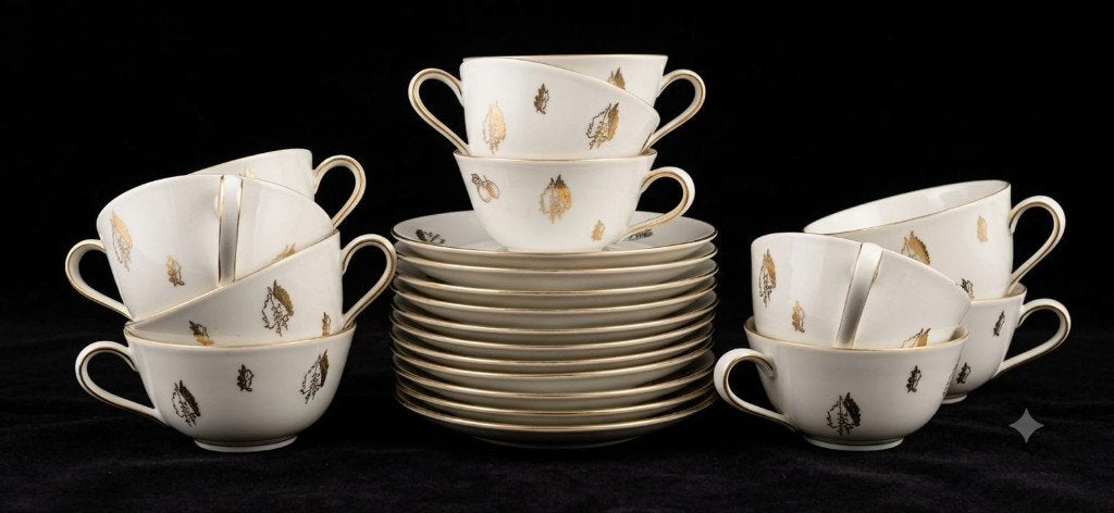 Vintage Servies eind jaren 50, Ophalen, Gebruikt