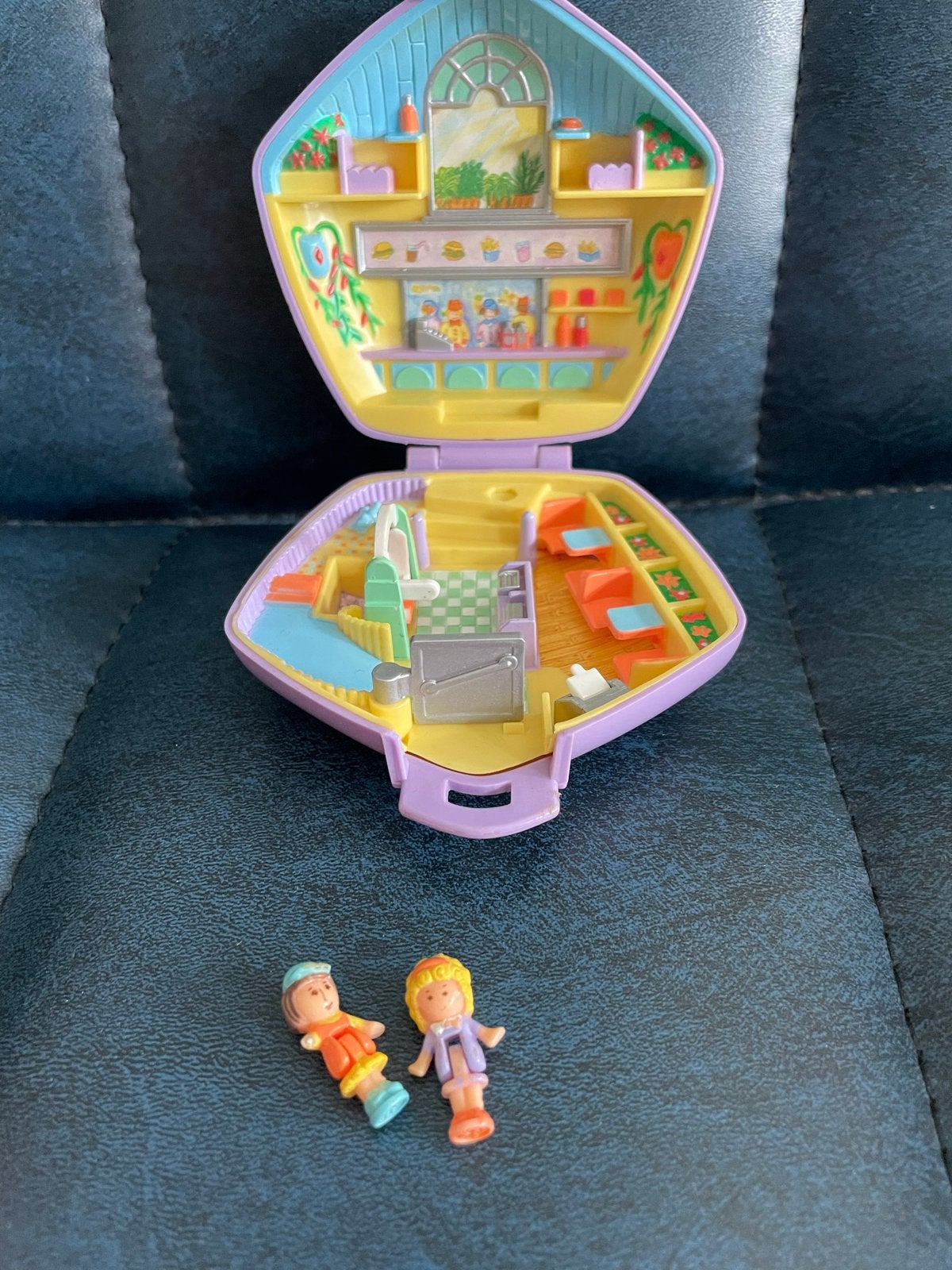 Polly Pocket set met 1 mini popje - Vintage 1992 Bluebird, Ophalen of Verzenden, Gebruikt, Overige typen