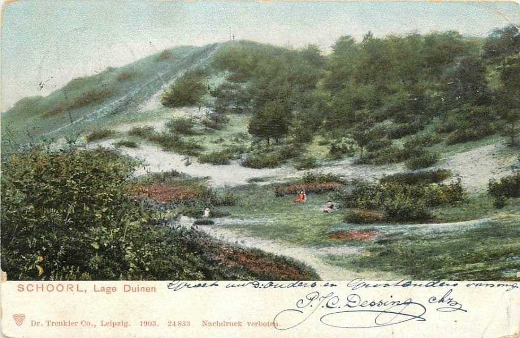 381-101-011 Schoorl aan Zee Lage Duinen, Verzenden, Voor 1920, Noord-Holland