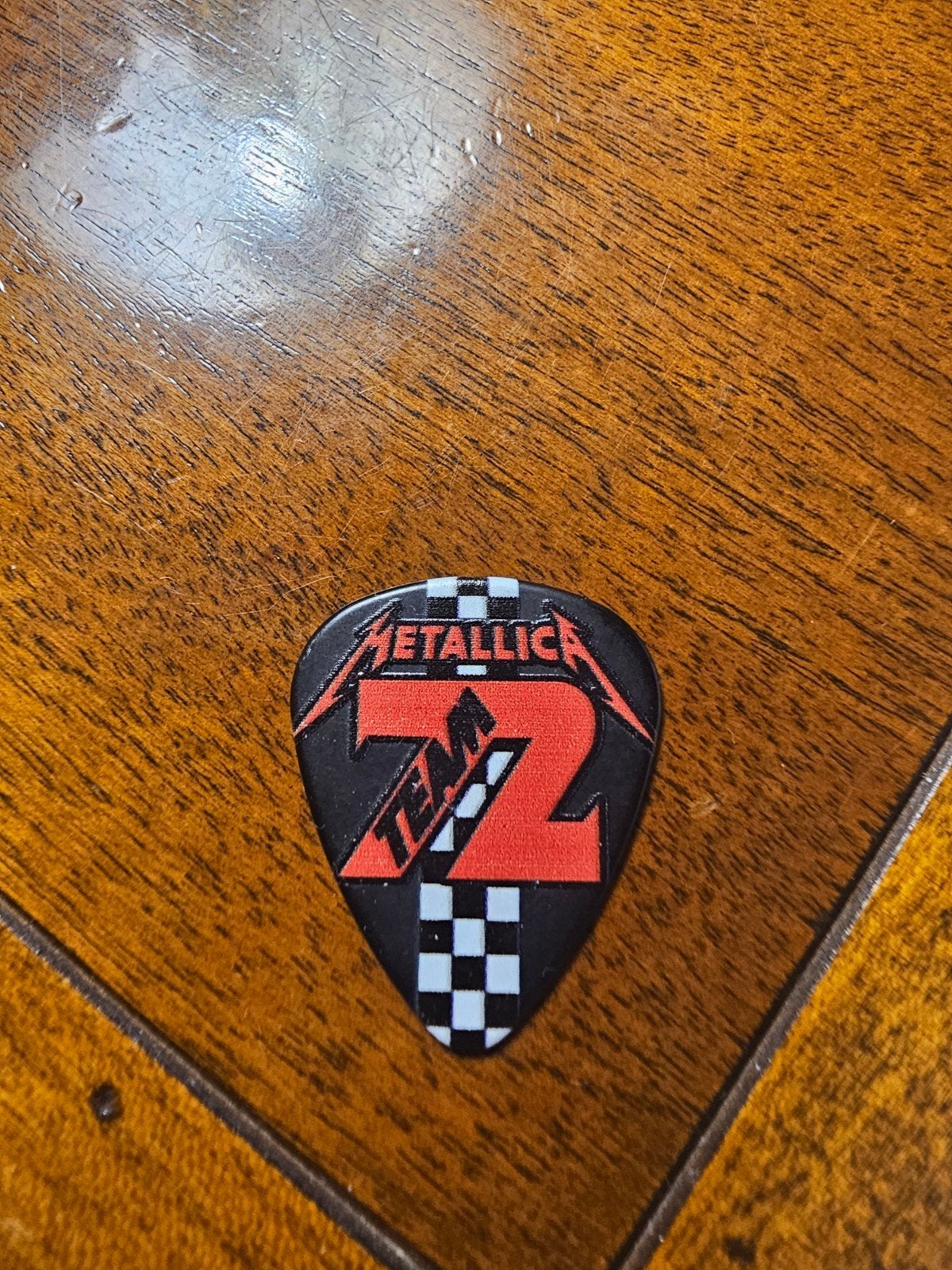 Metallica M72 Guitar Pick Zwart Lux Aeterna, Ophalen of Verzenden, Nieuw