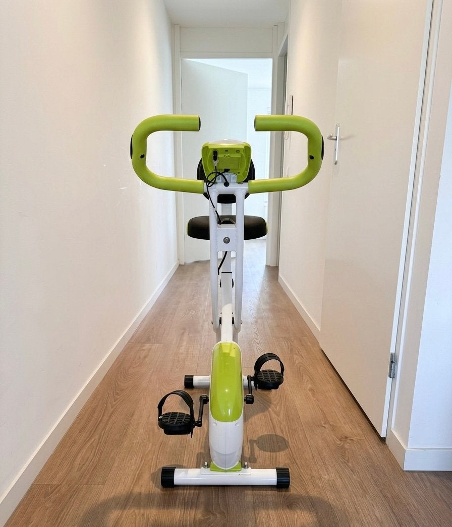 Ultrasport Hometrainer - Compact en Opvouwbaar, Ophalen, Zo goed als nieuw, Metaal, Benen